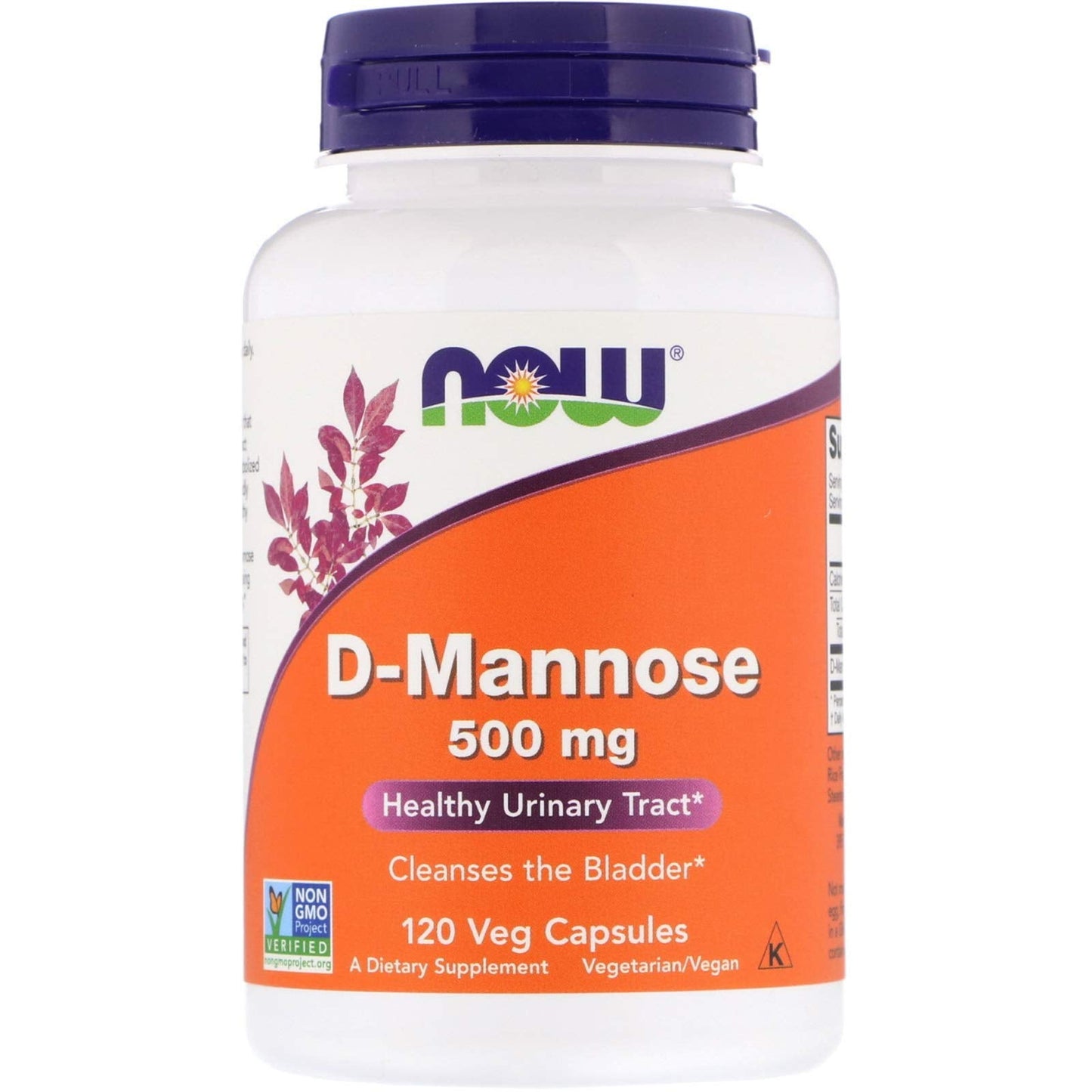 D-Mannose 500mg 120 Capsules (Pack of 2) – Urinary Tract Health