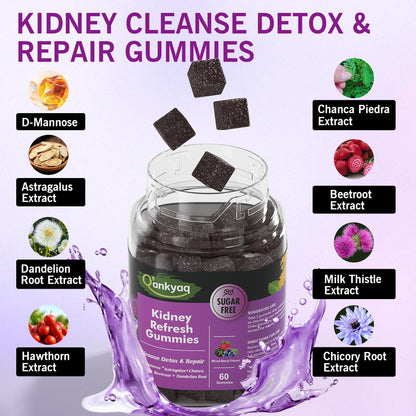 D-Mannose Gummies for Women – Kidney Cleanse & Urinary Health (60 ct)