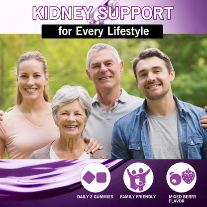 D-Mannose Gummies for Women – Kidney Cleanse & Urinary Health (60 ct)