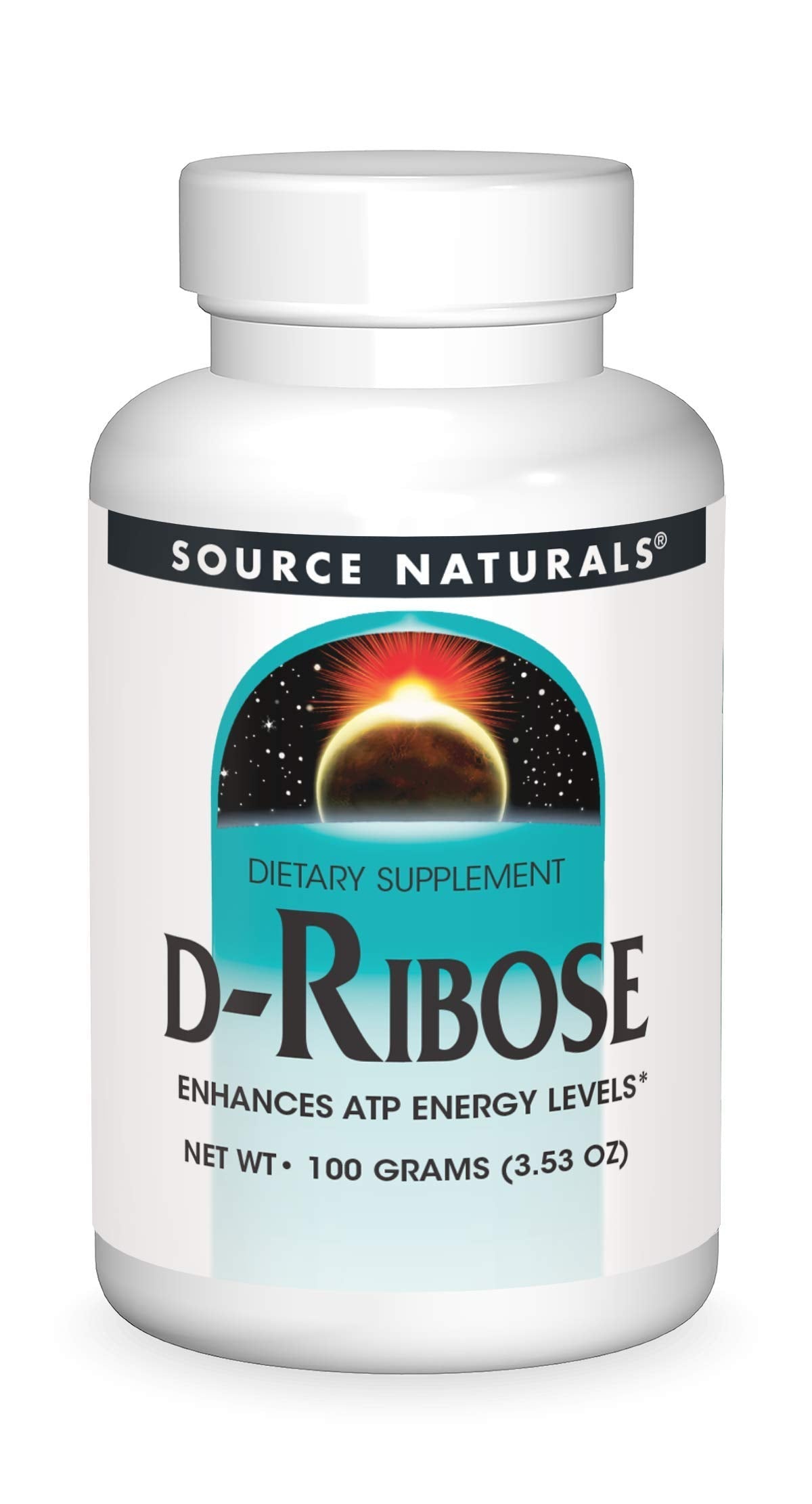 Source Naturals D-Ribose - 100 g Powder | Enhances ATP Energery*