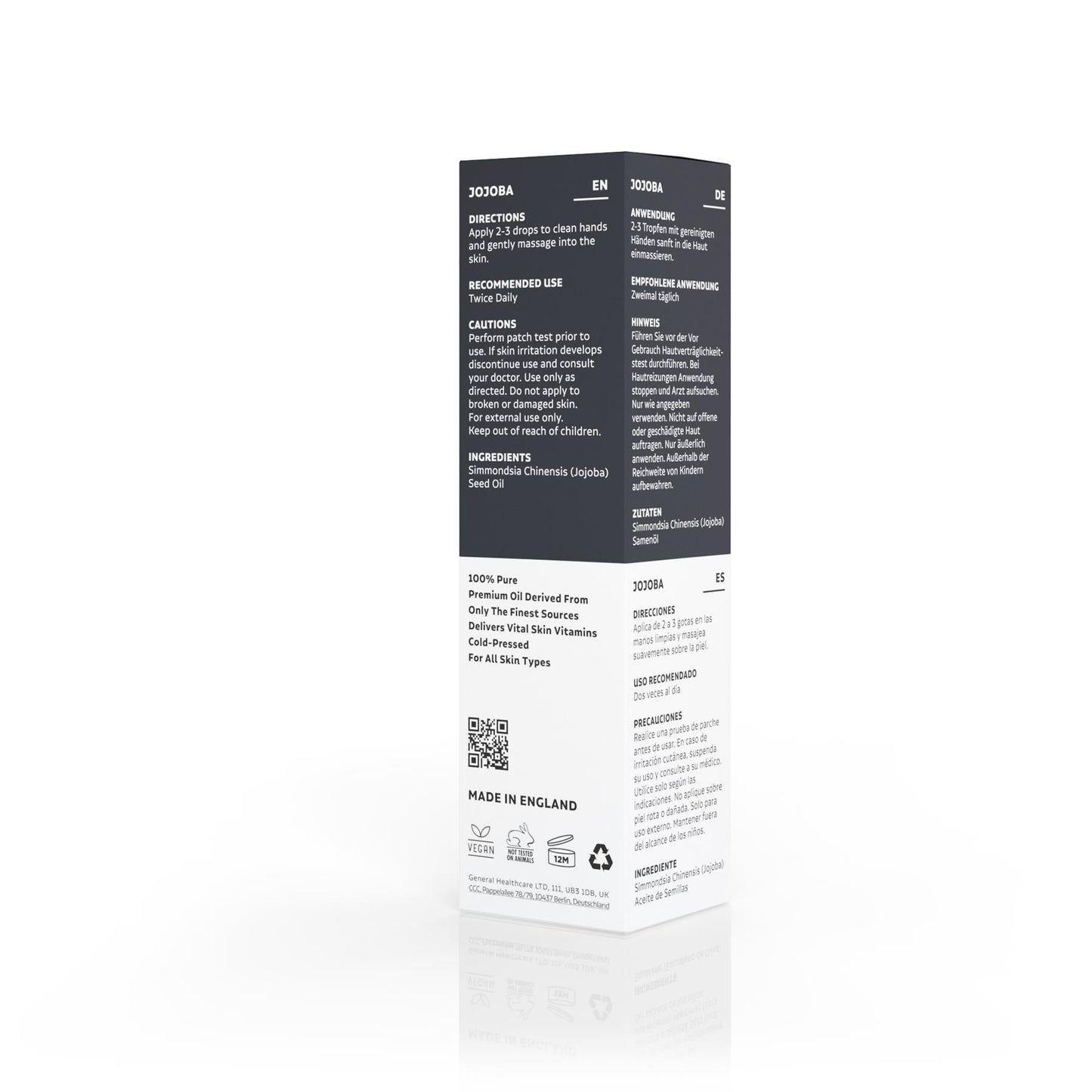Dermavitamins 100% Pure Jojoba Oil