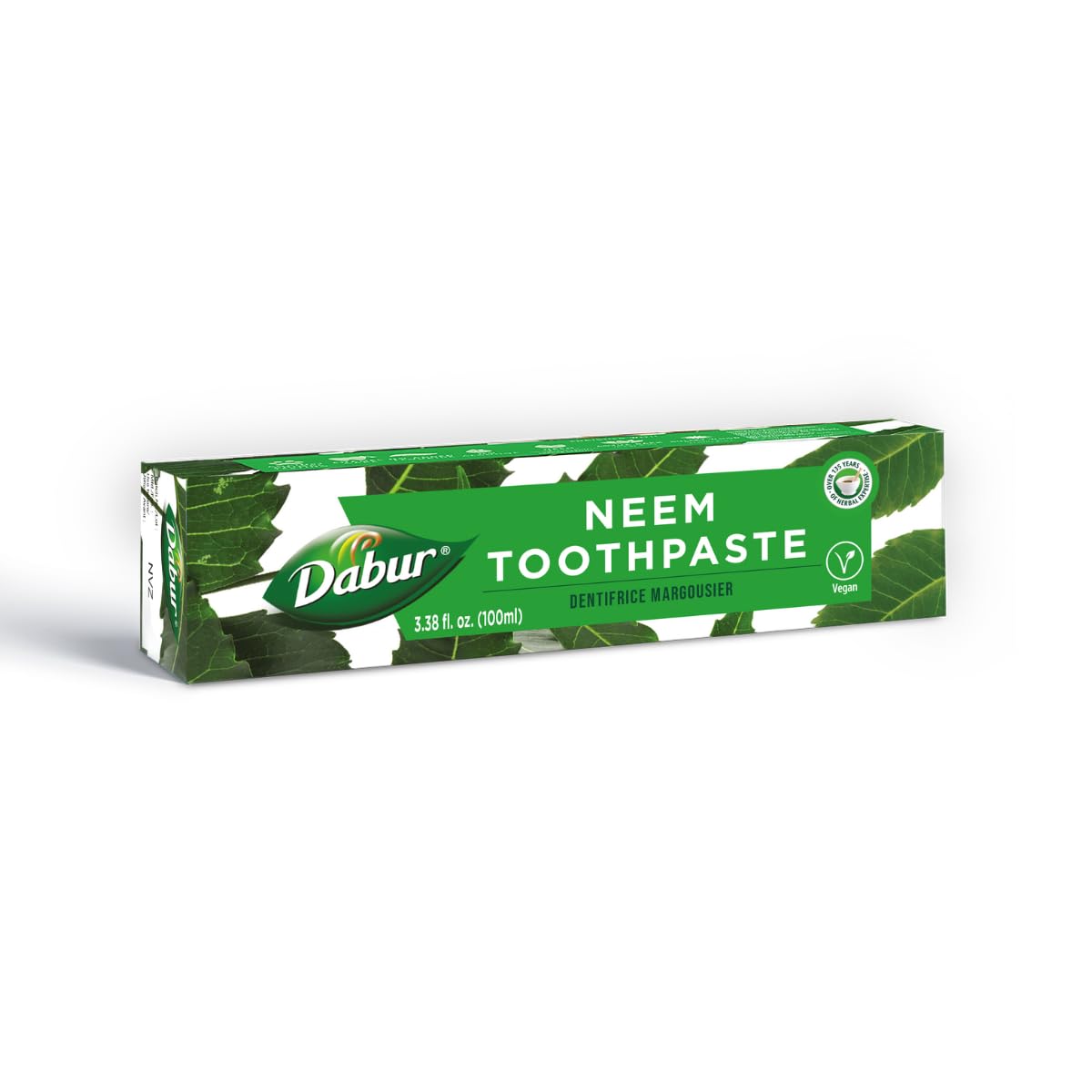 Dabur Herbal Toothpaste – All-Natural, Fluoride-Free Neem Oral Care