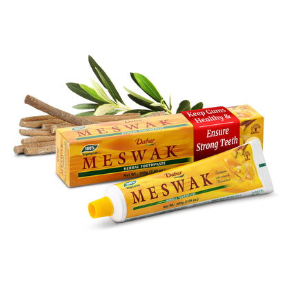 Dabur Meswak Toothpaste, 200g | Natural Miswak Toothpaste for Gums & Fresh Breath