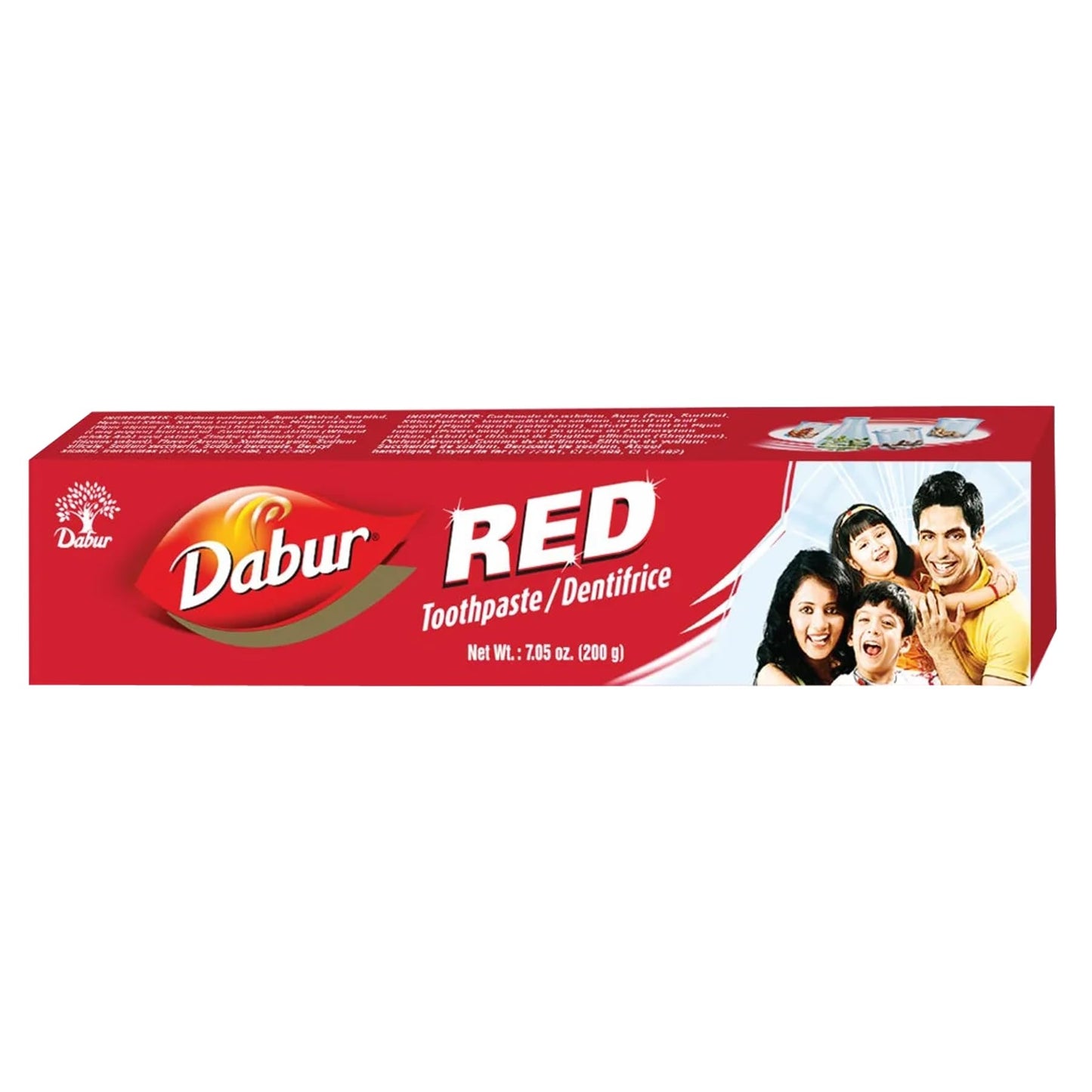 Dabur Red Toothpaste – Ayurvedic Fresh Breath & Gum Health (200g x6)