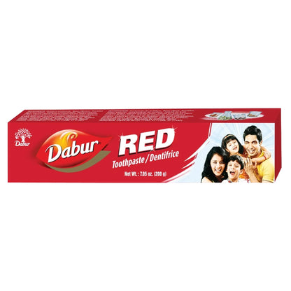 Dabur Red Toothpaste – Ayurvedic Fresh Breath & Gum Health (200g x6)
