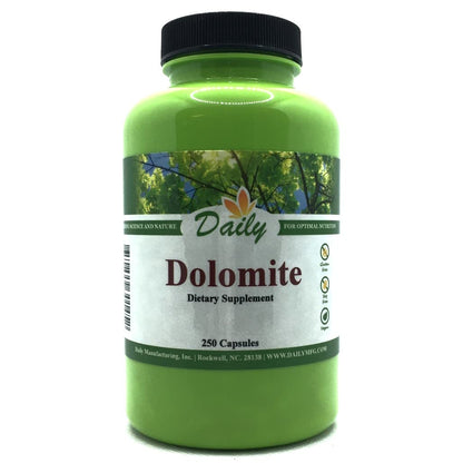 Daily Dolomite (Reams Original) – 340 mg Calcium, 188 mg Magnesium | Daily Manufacturing