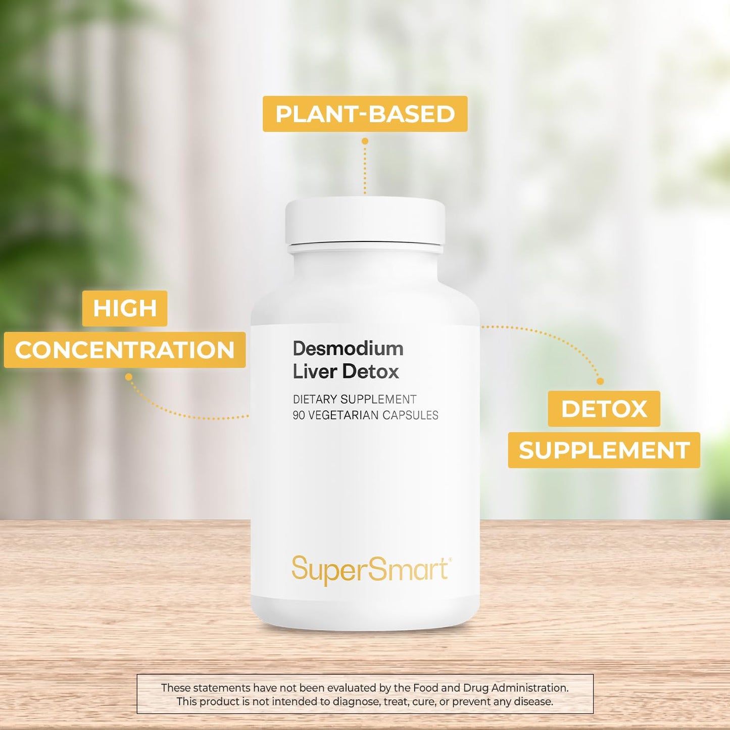 Supersmart Desmo Forte™ Liver Support - Desmodium adscendens 1:2 Extract (250 ml)