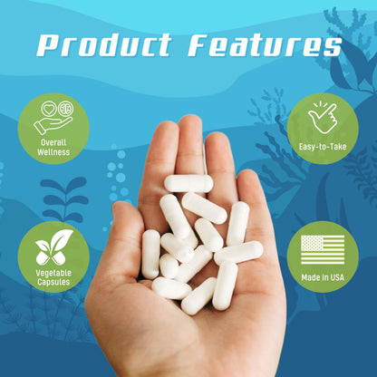 Daily Health Pure Okinawa Coral Calcium – 1475mg, 270 Capsules (3 Month Supply)