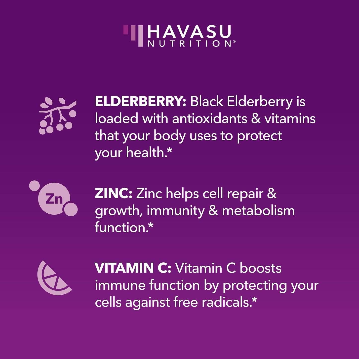 Sambucus Elderberry Gummies – Immune Support with Vitamin C & Zinc