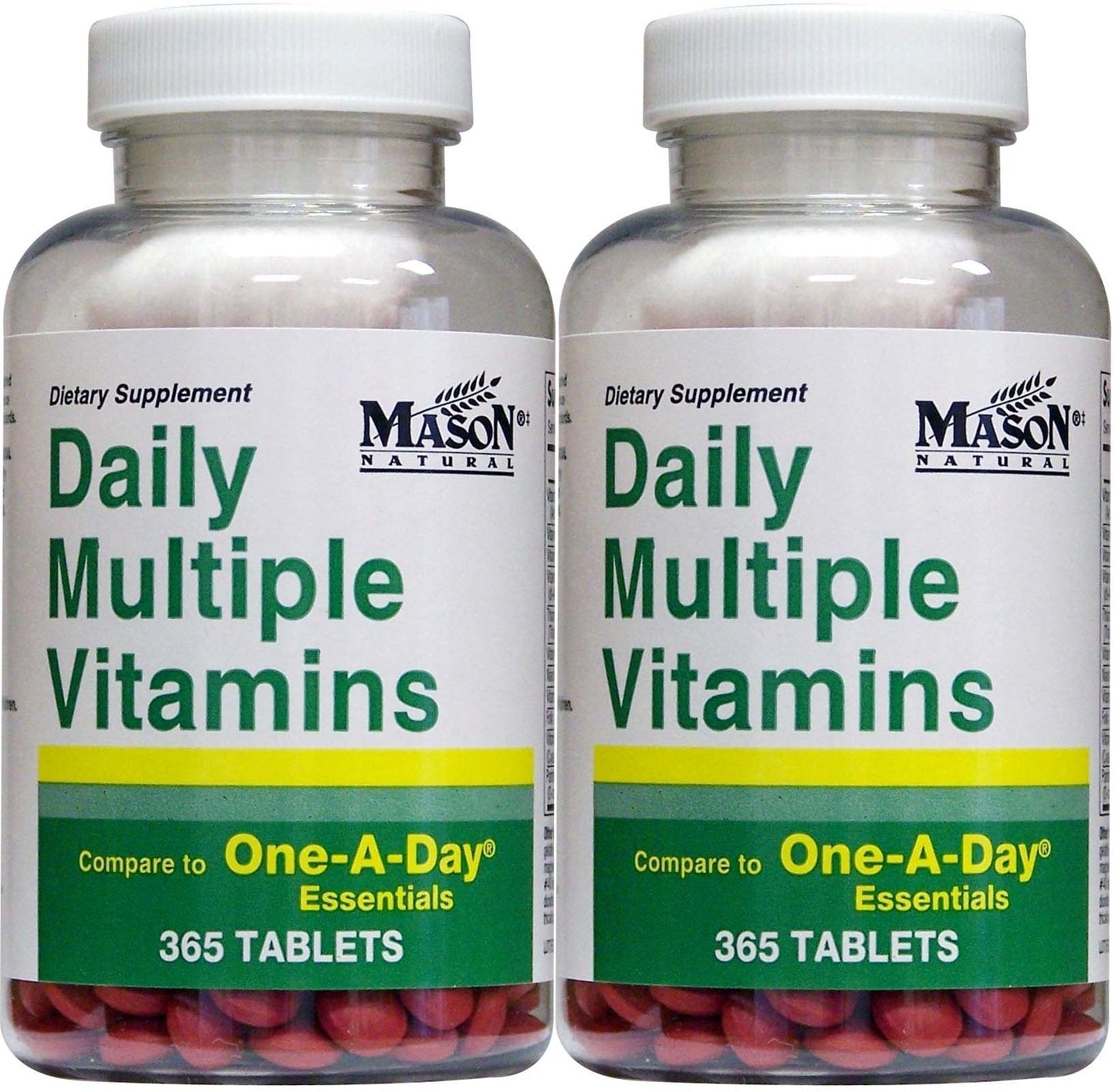 Daily Multivitamins - Compared to One A Day Essentials 730 Tablets
