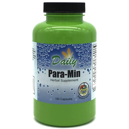 Para-Min™ Daily Supplement – Black Walnut Hull, Ginger Root, Wormwood, Cayenne & More | Daily Manufacturing