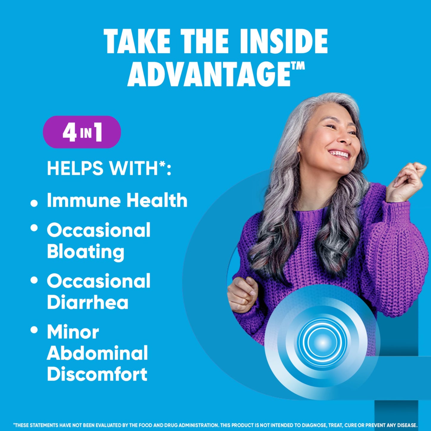 Daily Probiotic Capsule – Digestive Advantage (30 Capsules) | BC-30 2B CFUs, Gut Health