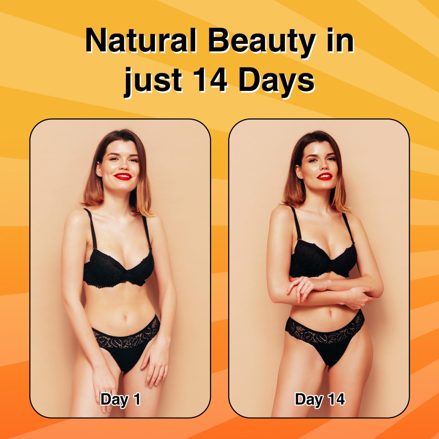 Daily Tanning Gummies – Natural Sunless Tan with Astaxanthin, Lycopene & Beta Carotene – Watermelon