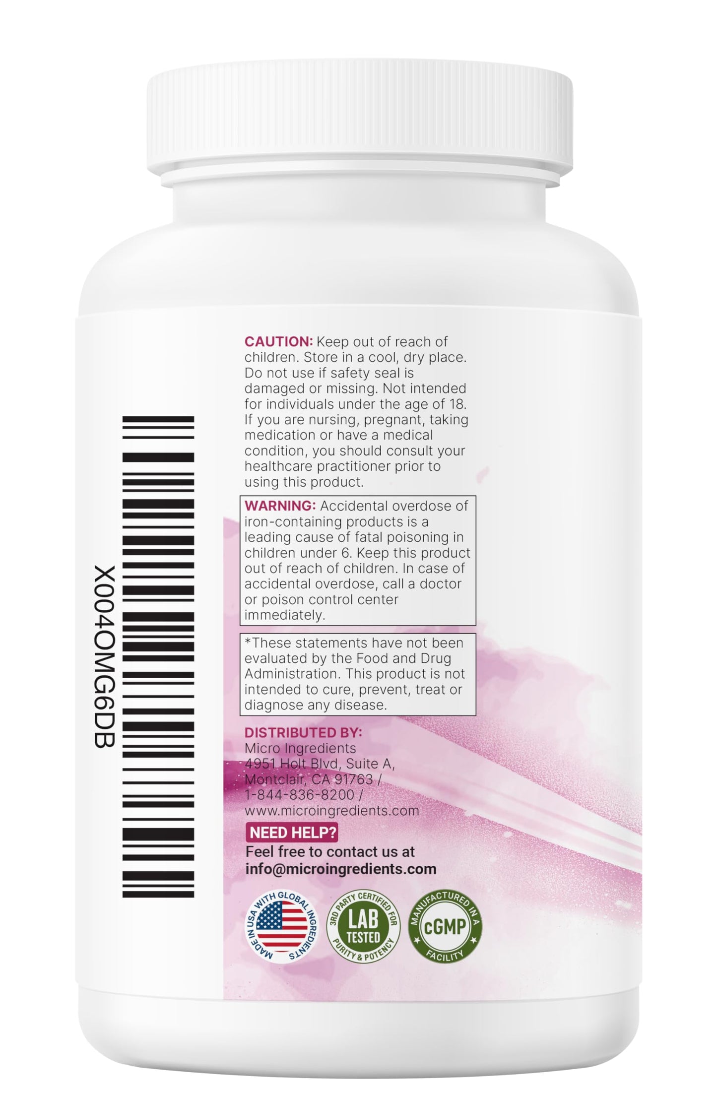 Pure Methylated Prenatal Vitamins for Women — 240 Veggie Capsules | 38 Vital Nutrients with DHA, Choline, Probiotics, Ginger, Inositol, & Methylfolate + Iron | No Fillers