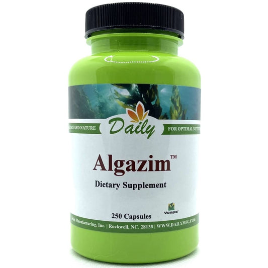 Algazim™ Daily Manufacturing – Iodine & Ascophyllum Nodosum Kelp Capsules (Norwegian Kelp) BritishVita | Premium UK Vitamins & Wellness Supplements