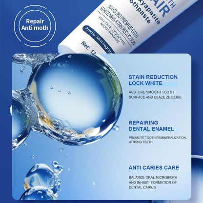 7.5% Hydroxyapatite Toothpaste 2 Pack – Enamel Protection, Fresh Breath, 8.46 oz