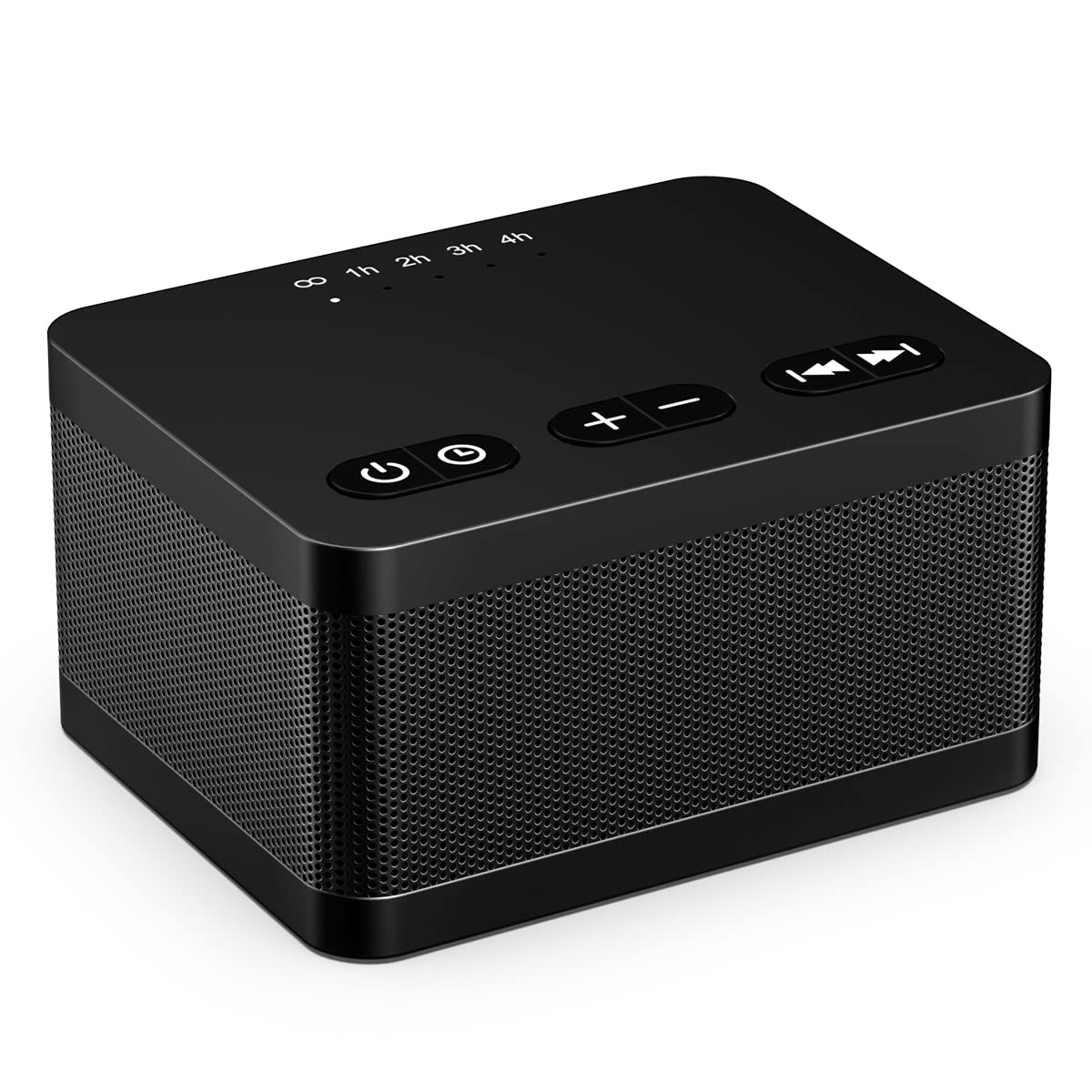 DailyBody Sound Machine – 30 Sounds, 36 Volume Levels, 5 Timers, Memory, Portable Black
