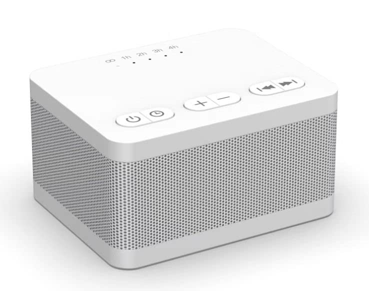 DailyBody Sound Machine White Noise Generator with 30 Sounds, 36 Volume Levels, and 5 Timers | Sleep Aid for Baby, Kids, Adults