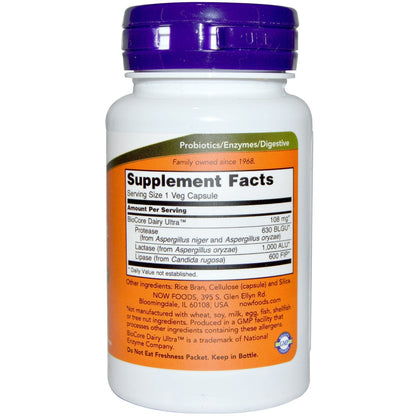 Dairy Digest Complete 90 VegiCaps (Pack of 2) – Lactose & Dairy Digestion