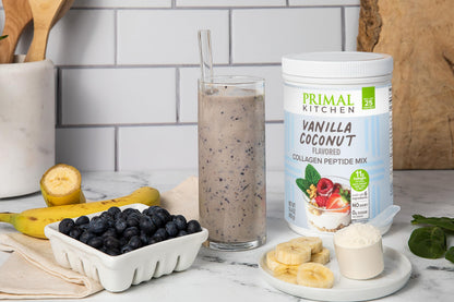 Primal Kitchen Vanilla Coconut Collagen Fuel Drink Mix – 11g Collagen, Dairy-Free, No Artificial Sweeteners, 14.4 oz