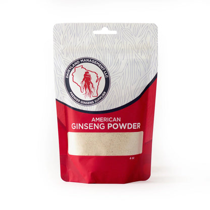 Dairyland American Ginseng Powder - Wisconsin Grown, 4 oz - Non-GMO, Gluten Free