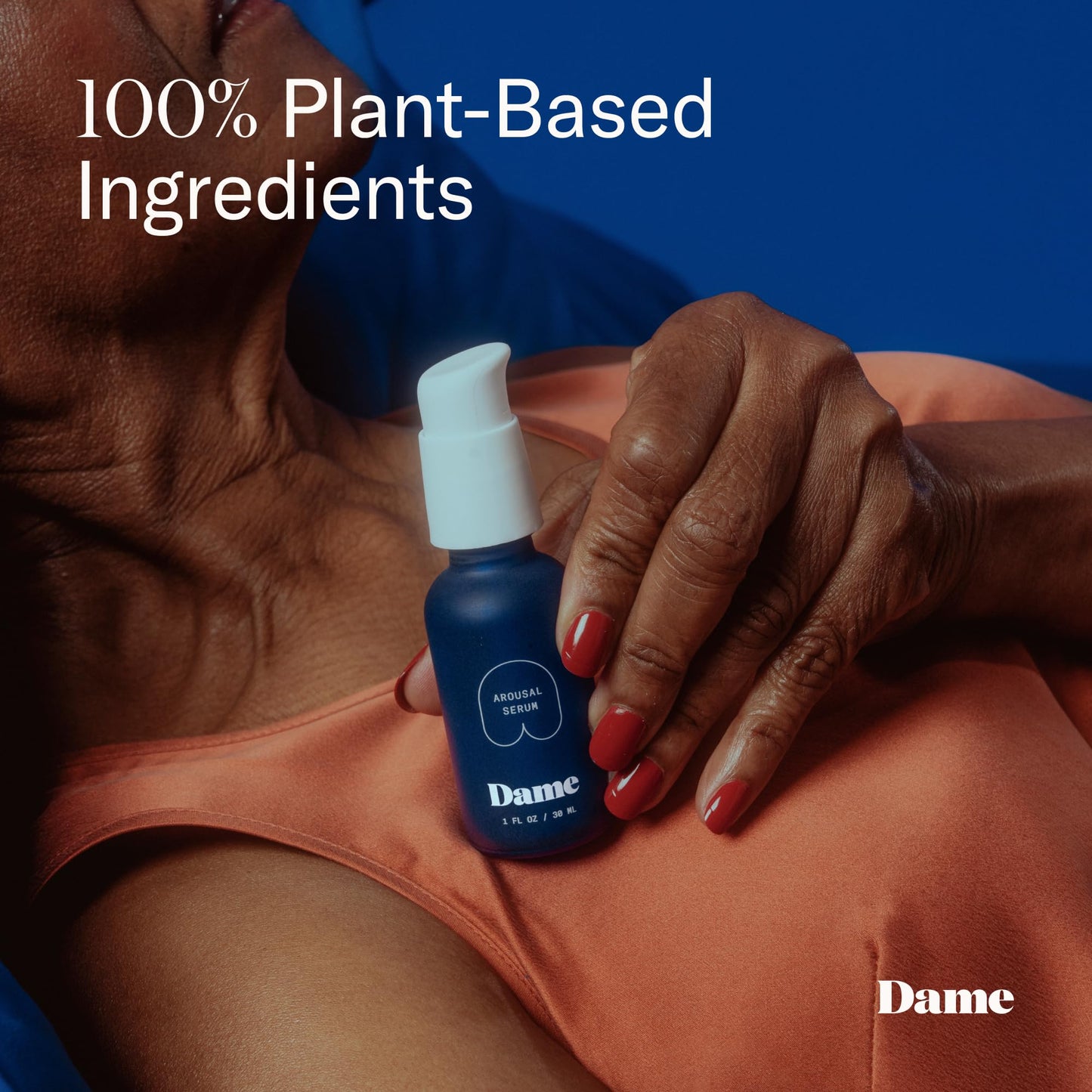 Dame Arousal Serum for Women – Organic Vegan Massage Oil, Edible & pH Balanced