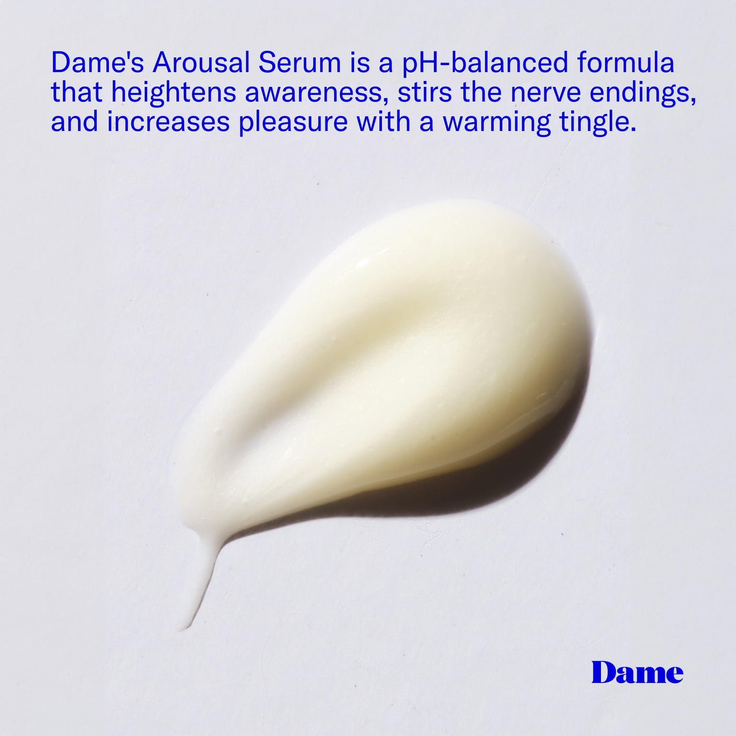 Dame Arousal Serum for Women – Organic Vegan Massage Oil, Edible & pH Balanced