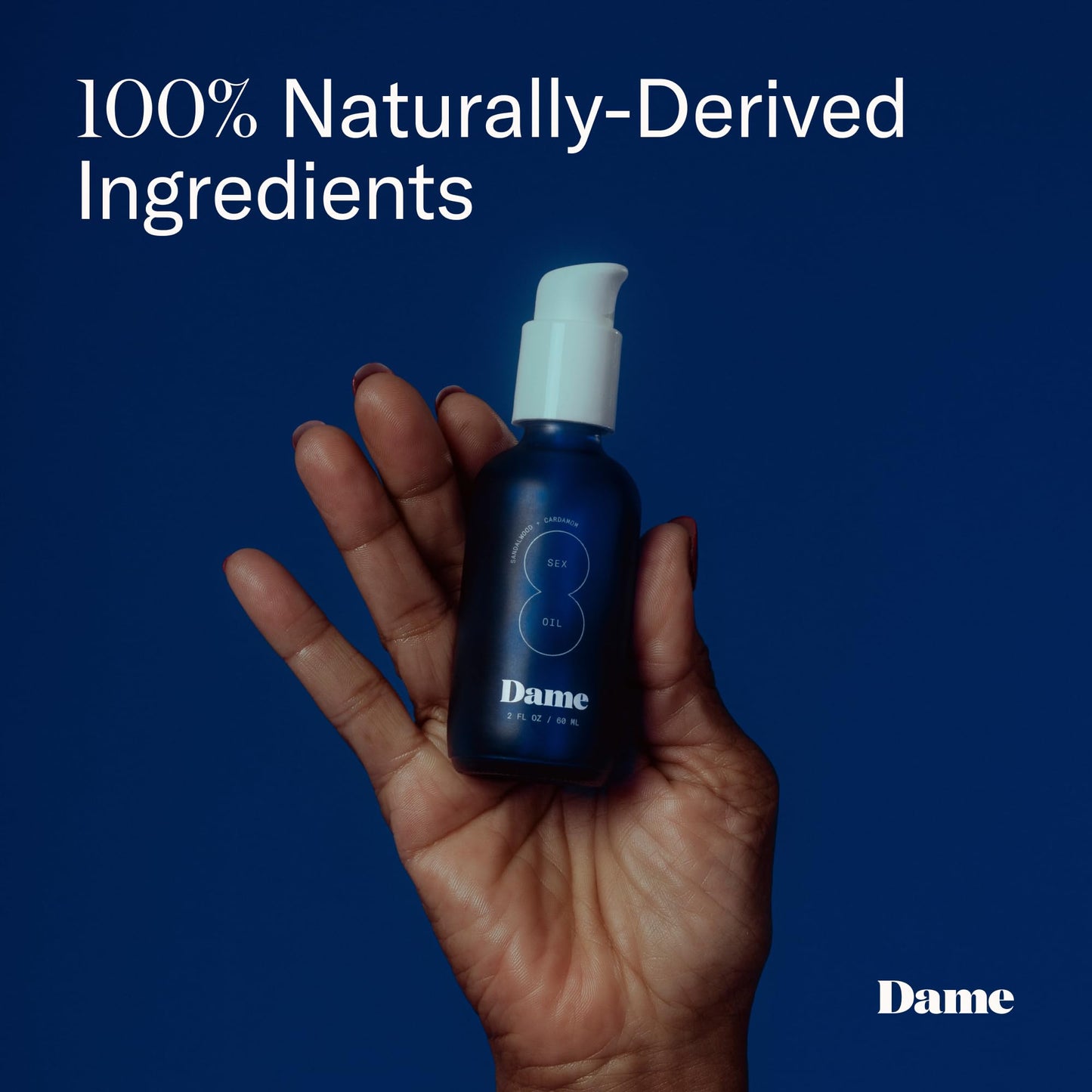 Massage Oil for Women by Dame – Sandalwood & Cardamom, Doctor Approved