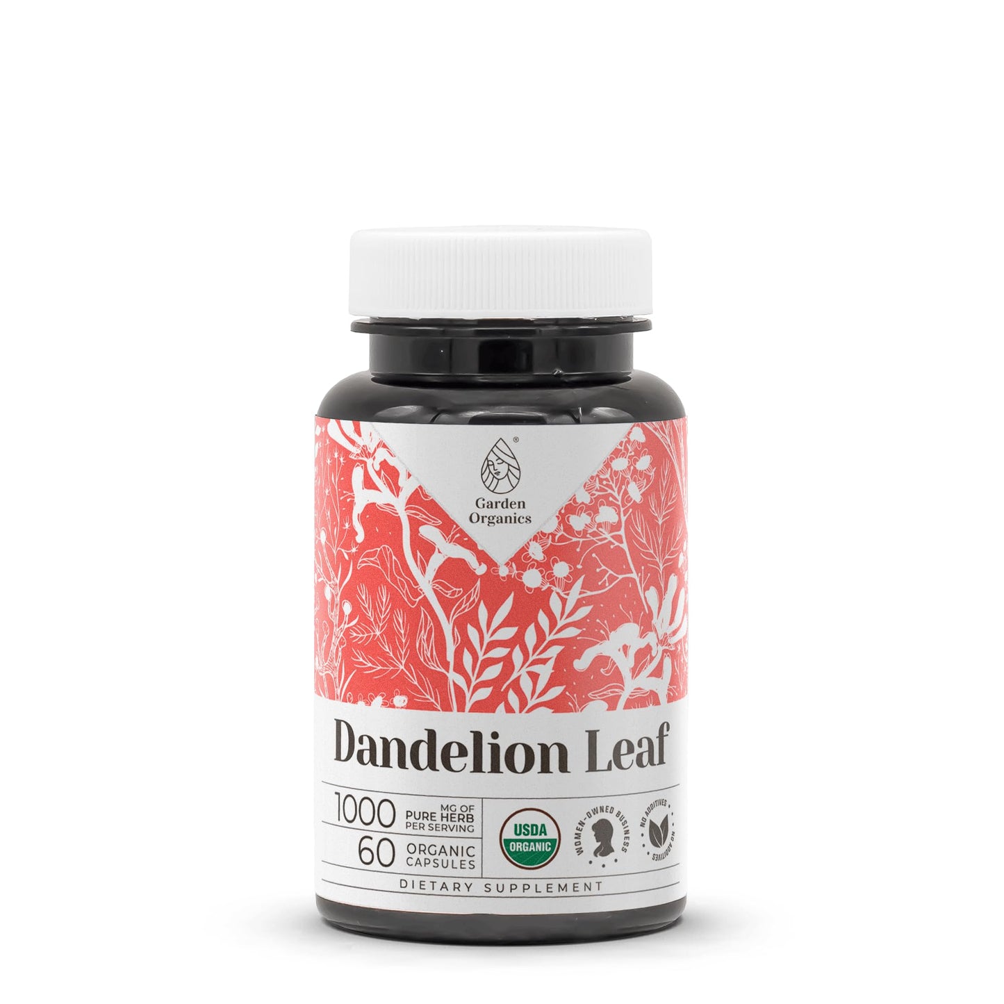 Dandelion Leaf USDA Organic 60 Capsules | Digestive Health