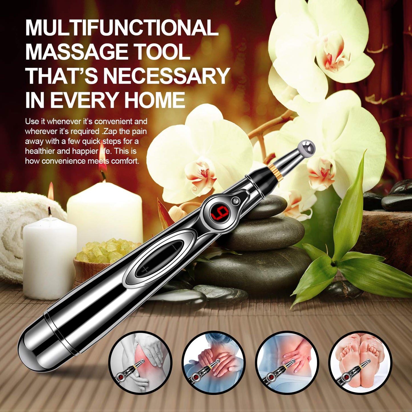 DANGSHAN 5-in-1 Acupuncture Pen – Electronic Pain Relief & Meridian Energy Massage