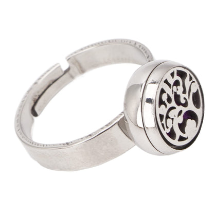 DAUERHAFT Aromatherapy Finger Ring – Portable Essential Oil Diffuser Ring for Daily Wear