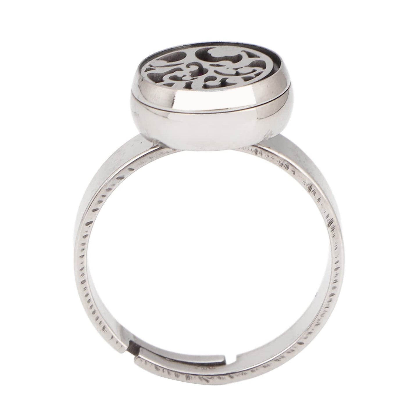 DAUERHAFT Aromatherapy Finger Ring – Portable Essential Oil Diffuser Ring for Daily Wear