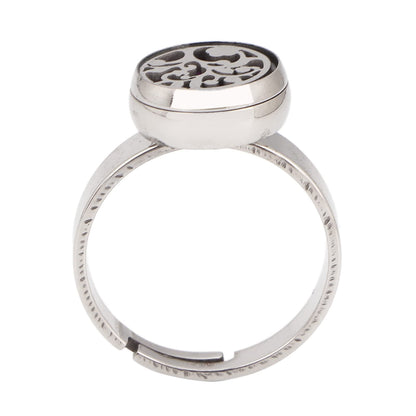 DAUERHAFT Aromatherapy Finger Ring – Portable Essential Oil Diffuser Ring for Daily Wear