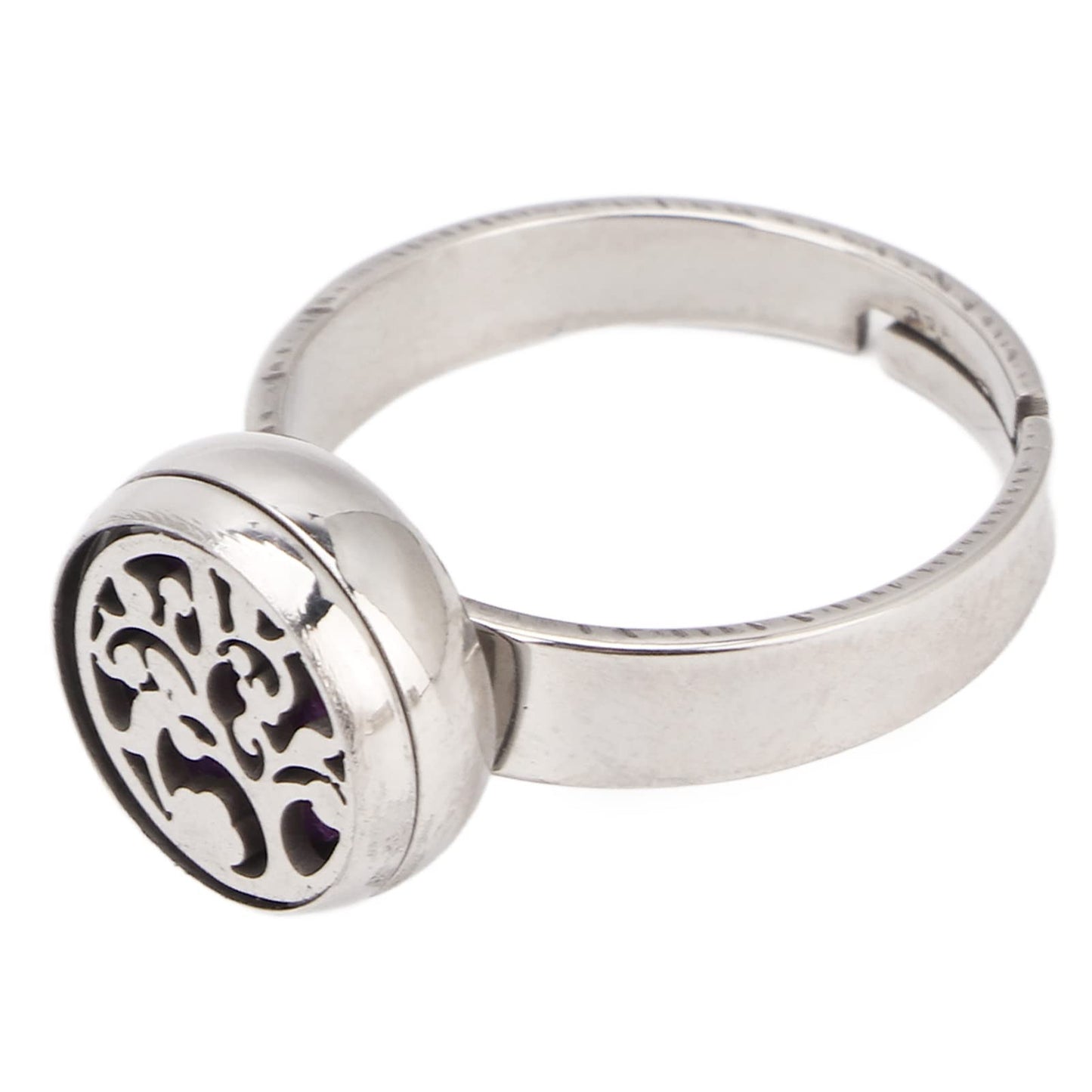 DAUERHAFT Aromatherapy Finger Ring – Portable Essential Oil Diffuser Ring for Daily Wear