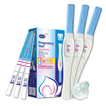 DAVID Pregnancy Test: Early Detection HCG, 6-Count, 99%+ Accurate