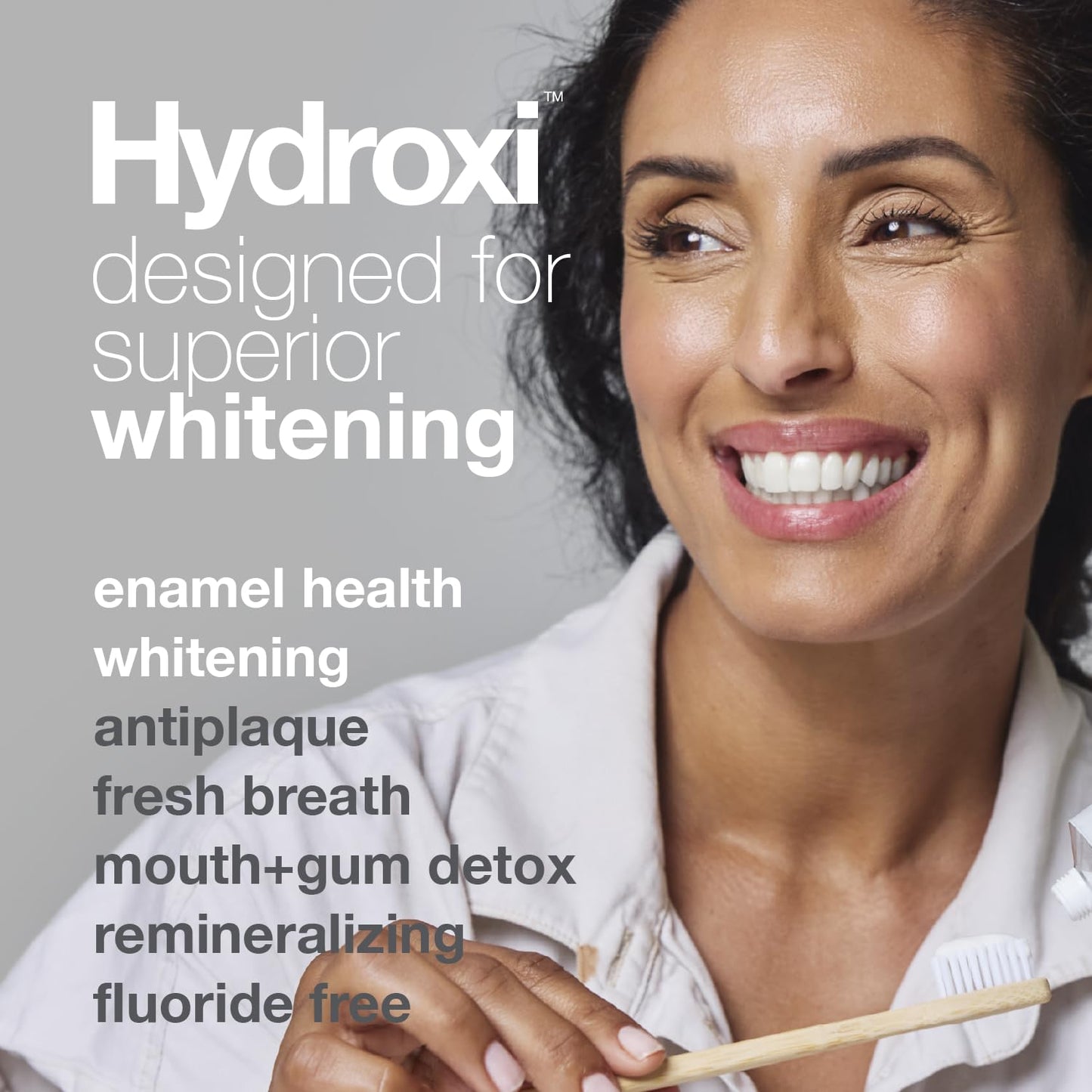 Davids Hydroxi Fluoride Free Nano Hydroxyapatite Toothpaste – Whitening, Enamel Remineralizing, SLS Free, Fresh Mint, 4 oz (3 Pack) Made in USA
