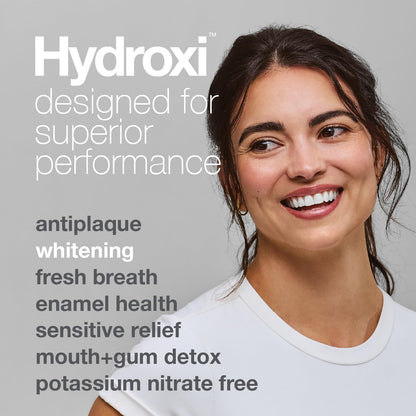Davids Hydroxi Nano Hydroxyapatite Toothpaste – Remineralize Enamel, Sensitive Relief, Whitening | SLS Free, Made in USA