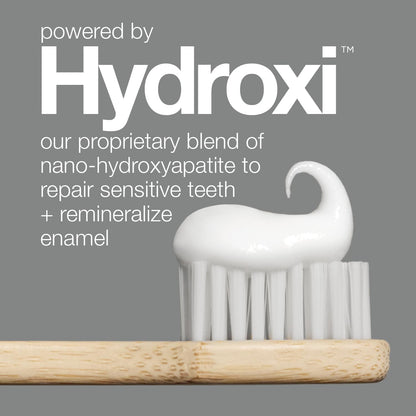 Davids Hydroxi Nano Hydroxyapatite Toothpaste – Remineralize Enamel, Sensitive Relief, 3 Pack