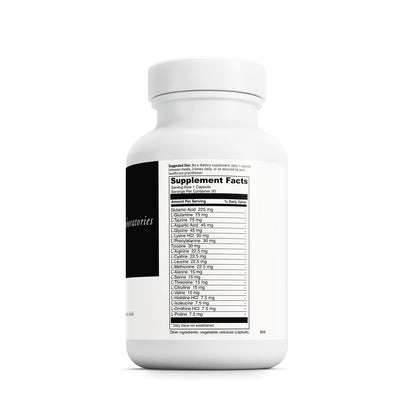 DAVINCI Labs Amino 21 – Brain Function & Muscle Metabolism Support | 90 Capsules, 750 mg