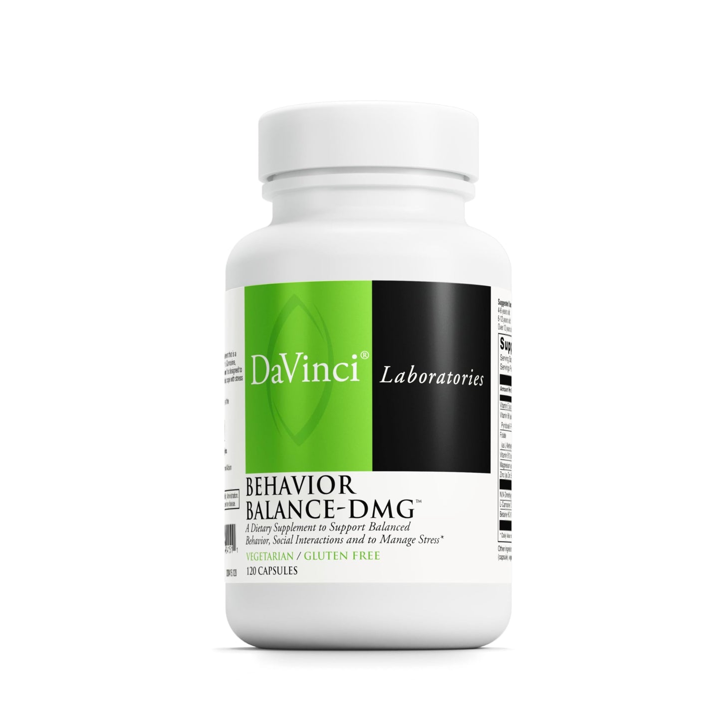 DAVINCI Labs Behavior Balance-DMG – Clarity, Social Skills & Immune Support