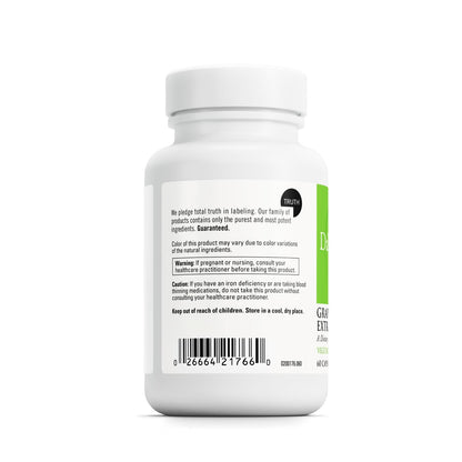 DAVINCI Labs Grapefruit Seed Extract 400 mg – GI & Digestive Health (60 capsules)