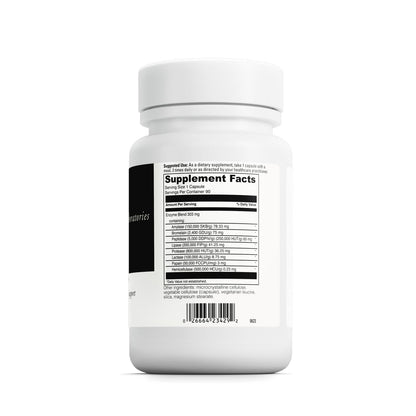 DAVINCI Laboratories Digenzyme - Digestive Support | Gluten-Free, Soy-Free, 90 Vegetarian Capsules