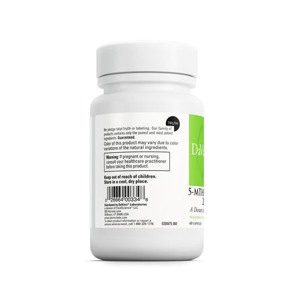 DAVINCI Labs 5-MTHF/B12 MC 2000-60 Capsules | Folate + Methylcobalamin Vitamin B12