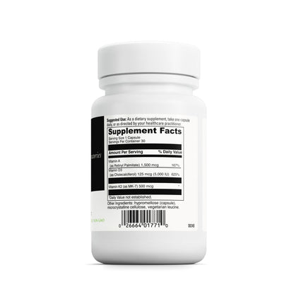 DAVINCI Labs ADK – Bone, Heart & Immune Support, Vitamin A D3 K2 MK-7