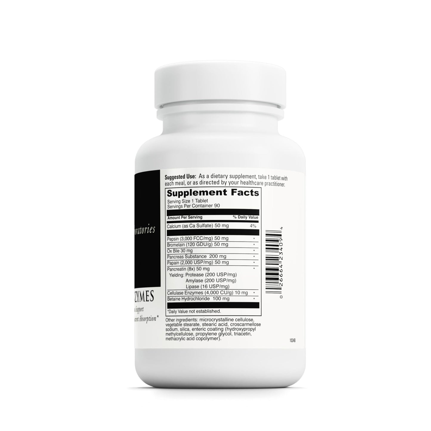 DAVINCI Labs All-Zyme – Digestive Enzymes for Nutrient Absorption (90 Tablets)
