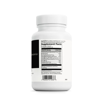 DAVINCI Labs B Complex-75 – Supports Relaxation and Proper Nerve Function (60 Capsules)
