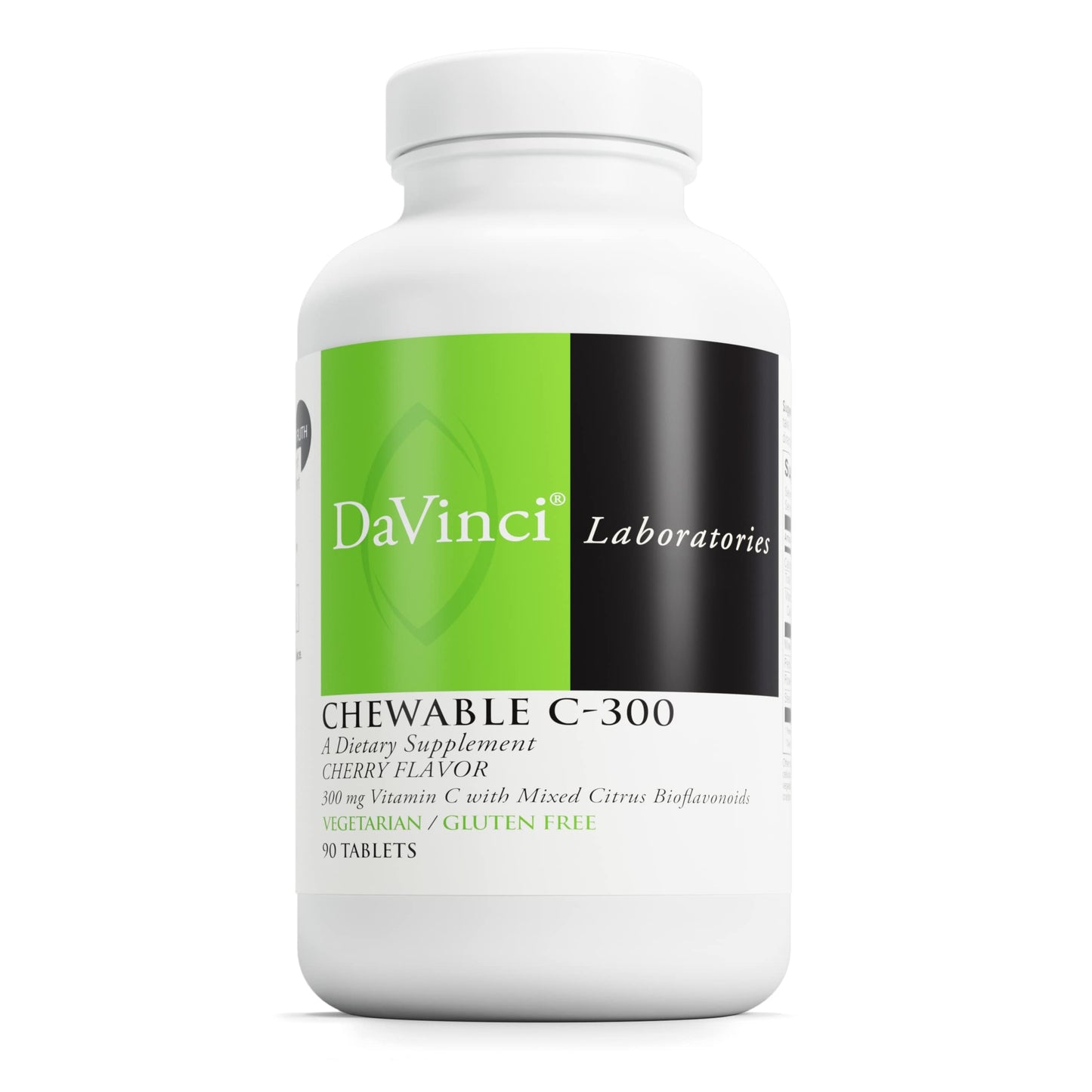 DaVinci Labs Chewable C-300 Vitamin C - Immune Support, Collagen & Cholesterol