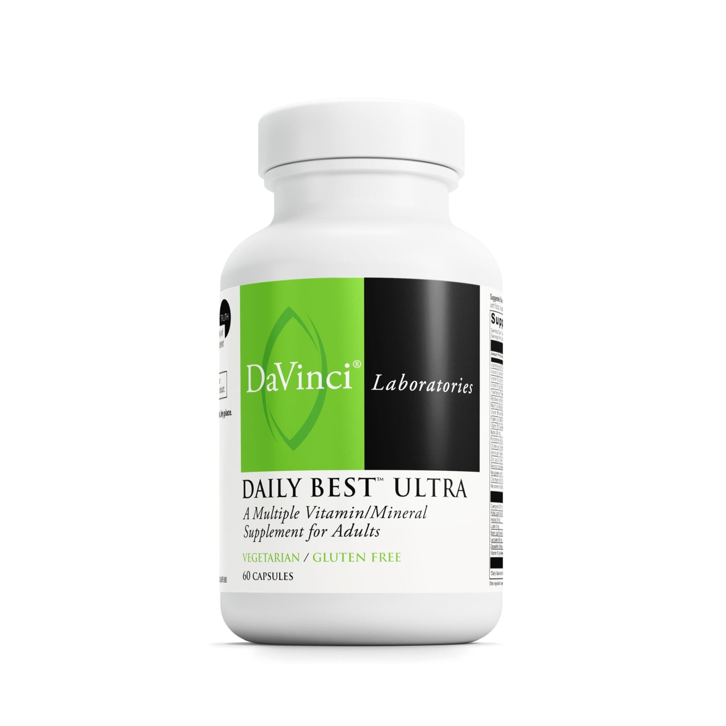 DAVINCI Labs Daily Best Ultra – 60 Veg Caps | Cardio & Bone Health