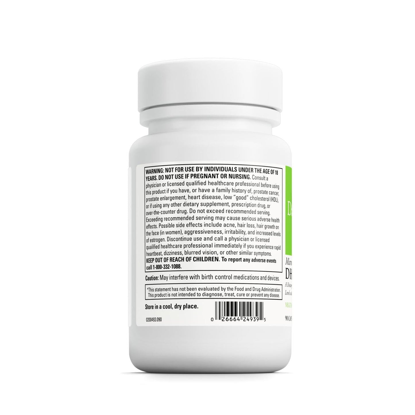 DAVINCI Labs Micronized DHEA 10mg – Hormone Balance, Brain Health & Thyroid Support | Vegetarian, Gluten-Free | 90 Capsules (Pack of 2)