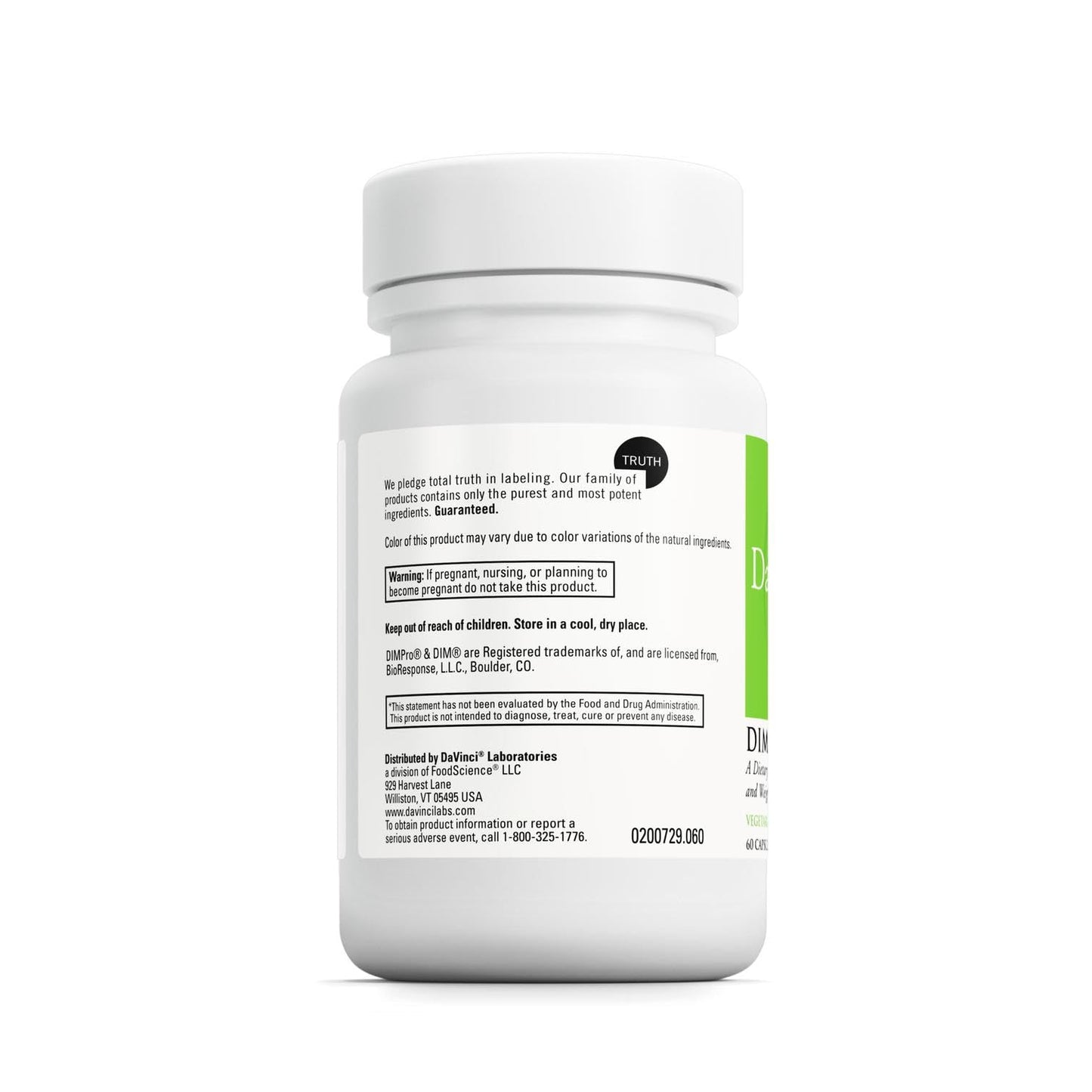 DAVINCI Labs DimPro - Hormonal Balance & Weight Management (Vegetarian, Soy-Free)